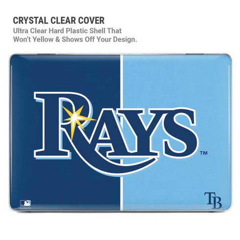 MLB Tampa Bay Rays Split MacBook Pro 14in (2021-24) Case plus Skin