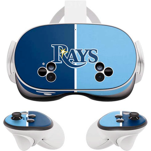MLB Tampa Bay Rays Split Meta Quest 3S Skin