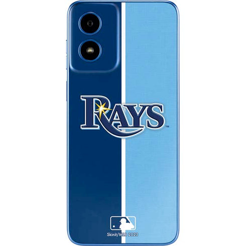 MLB Tampa Bay Rays Split Moto G Play 4G (2024) Skin
