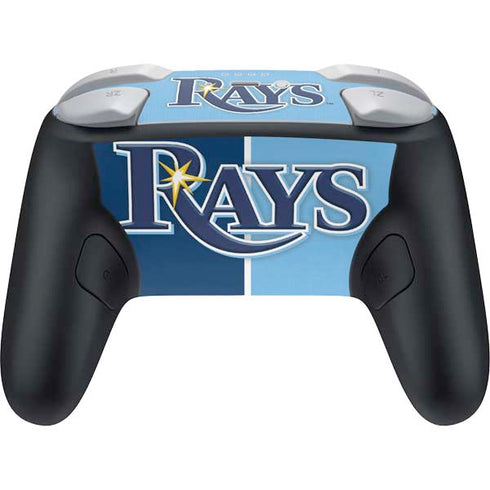 MLB Tampa Bay Rays Split Nintendo Switch 2 (2025) Pro Controller Skin