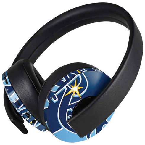 MLB Tampa Bay Rays Split PlayStation 4 Gold Wireless Headset Skin