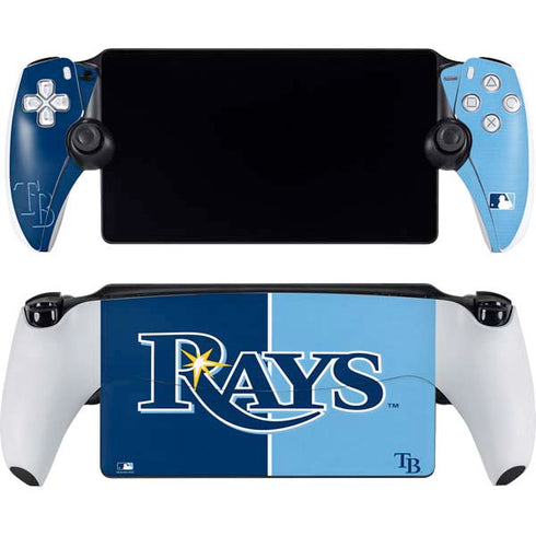 MLB Tampa Bay Rays Split PlayStation Portal Remote Player Skin