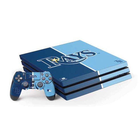 MLB Tampa Bay Rays Split PlayStation PS4 Skins