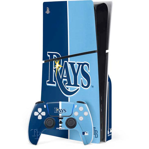 MLB Tampa Bay Rays Split PlayStation PS5 Skins