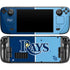 MLB Tampa Bay Rays Split Steam Deck Handheld Gaming Computer OLED Skin
