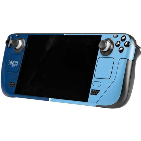 MLB Tampa Bay Rays Split Steam Deck Handheld Gaming Computer OLED Skin