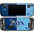 MLB Tampa Bay Rays Split Steam Deck Handheld Gaming Computer Skin