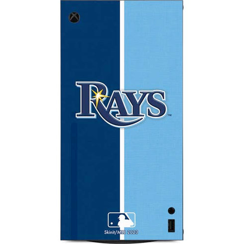 MLB Tampa Bay Rays Split XBox Series X Digital Edition Console Skin