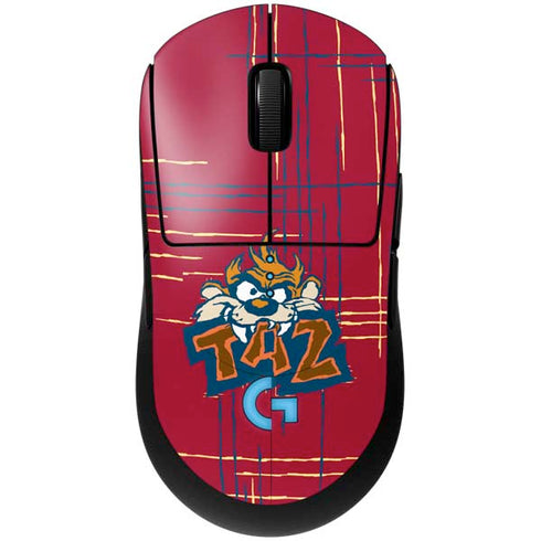 Looney Tunes Tasmanian Devil Bite G Pro Wireless Gaming Mouse Skin