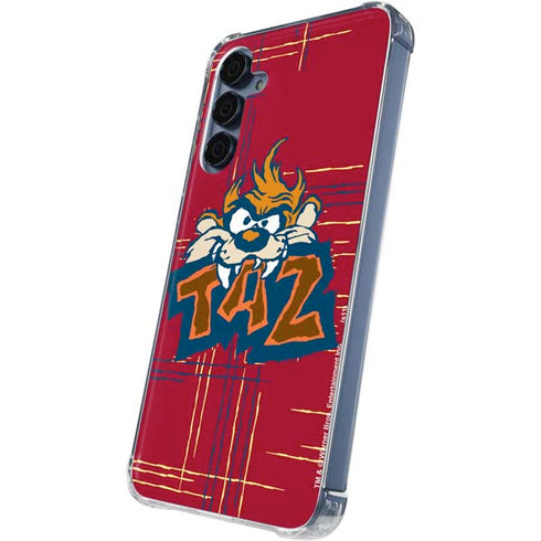 Looney Tunes Tasmanian Devil Bite Galaxy A55 5G Clear Case