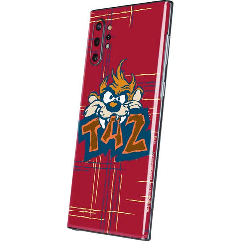 Looney Tunes Tasmanian Devil Bite Galaxy Note 10 Plus Skin
