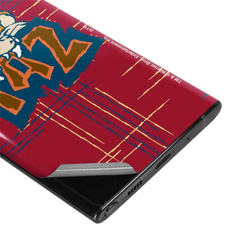Looney Tunes Tasmanian Devil Bite Galaxy Note 10 Plus Skin