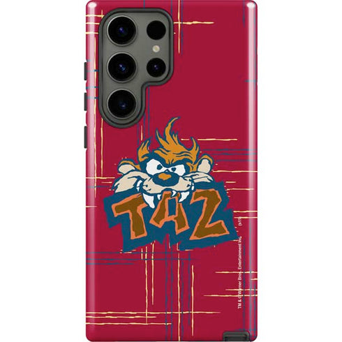 Looney Tunes Tasmanian Devil Bite Galaxy S23 Ultra Pro Case