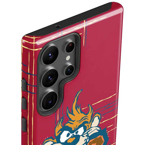 Looney Tunes Tasmanian Devil Bite Galaxy S23 Ultra Pro Case
