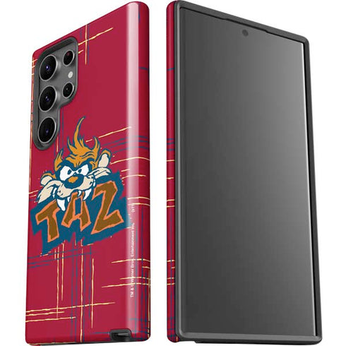 Looney Tunes Tasmanian Devil Bite Galaxy S23 Ultra Pro Case