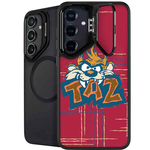 Looney Tunes Tasmanian Devil Bite Galaxy S24 FE Kickstand Case