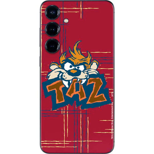 Looney Tunes Tasmanian Devil Bite Galaxy S24 Skin