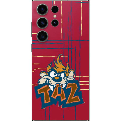Looney Tunes Tasmanian Devil Bite Galaxy S25 Ultra Skin