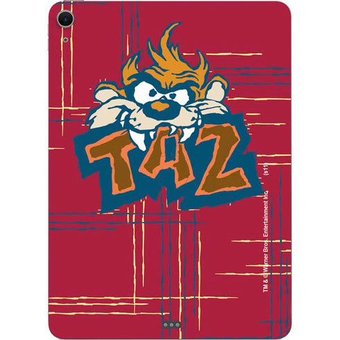 Looney Tunes Tasmanian Devil Bite Apple iPad Air Skin