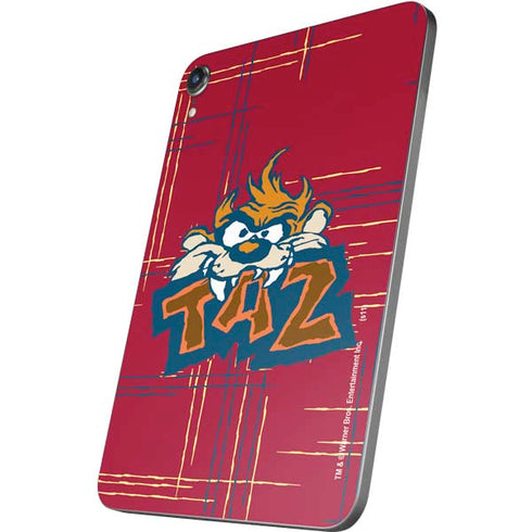 Looney Tunes Tasmanian Devil Bite Apple iPad Mini Skin