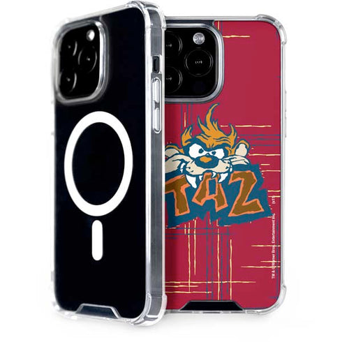 Looney Tunes Tasmanian Devil Bite iPhone Cases