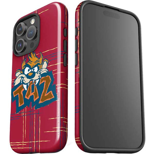 Looney Tunes Tasmanian Devil Bite iPhone 16 Pro Max Impact Case