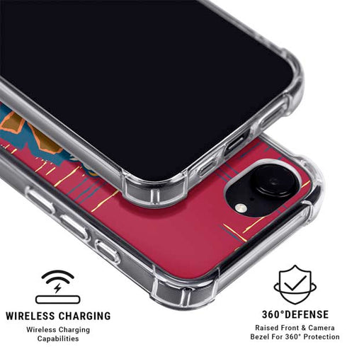 Looney Tunes Tasmanian Devil Bite iPhone 16e MagSafe Case