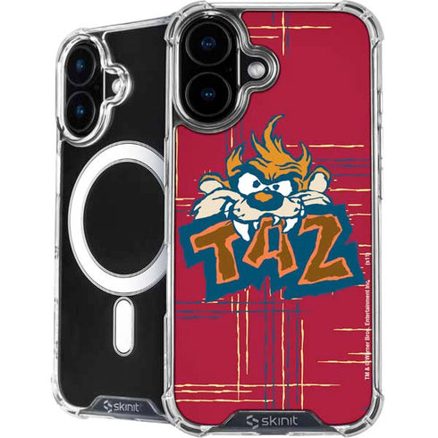 Looney Tunes Tasmanian Devil Bite iPhone 17 MagSafe Case