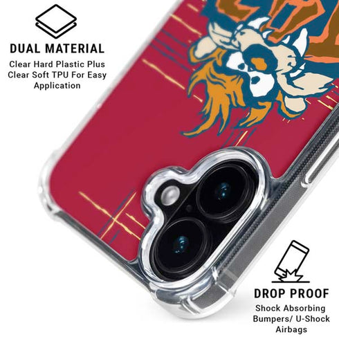 Looney Tunes Tasmanian Devil Bite iPhone 17 MagSafe Case