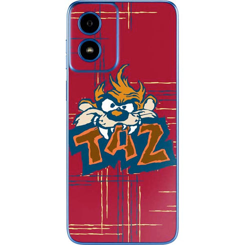 Looney Tunes Tasmanian Devil Bite Moto G Play 4G (2024) Skin