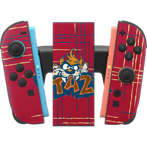 Looney Tunes Tasmanian Devil Bite Nintendo Switch 2 (2025) Joy-Con Controller Skin