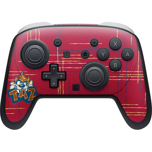 Looney Tunes Tasmanian Devil Bite Nintendo Switch 2 (2025) Pro Controller Skin