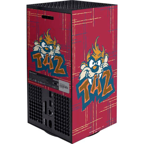 Looney Tunes Tasmanian Devil Bite XBox Series X Digital Edition Bundle Skin
