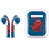 Looney Tunes Tasmanian Devil Blue Apple AirPods Skin