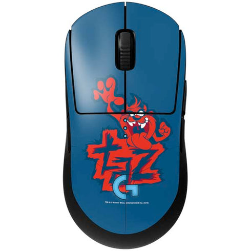 Looney Tunes Tasmanian Devil Blue G Pro Wireless Gaming Mouse Skin