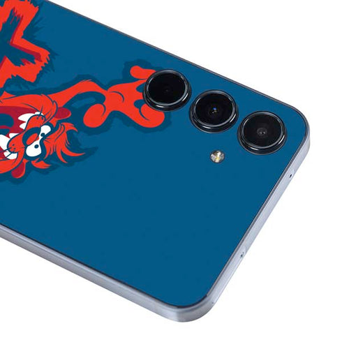 Looney Tunes Tasmanian Devil Blue Galaxy A35 5G Skin