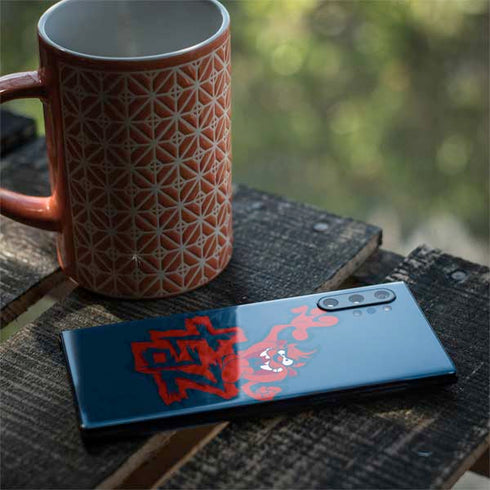 Looney Tunes Tasmanian Devil Blue Galaxy Note 10 Plus Skin