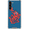 Looney Tunes Tasmanian Devil Blue Galaxy S24 FE Clear Case