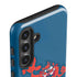 Looney Tunes Tasmanian Devil Blue Galaxy S25 Impact Case