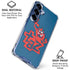 Looney Tunes Tasmanian Devil Blue Galaxy S25 Plus Clear Case