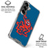 Looney Tunes Tasmanian Devil Blue Galaxy S26 Clear Case