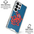 Looney Tunes Tasmanian Devil Blue Galaxy S26 Ultra Clear Case