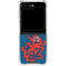Looney Tunes Tasmanian Devil Blue Galaxy Z Flip6 Clear Case