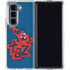 Looney Tunes Tasmanian Devil Blue Galaxy Z Fold5 5G Clear Case