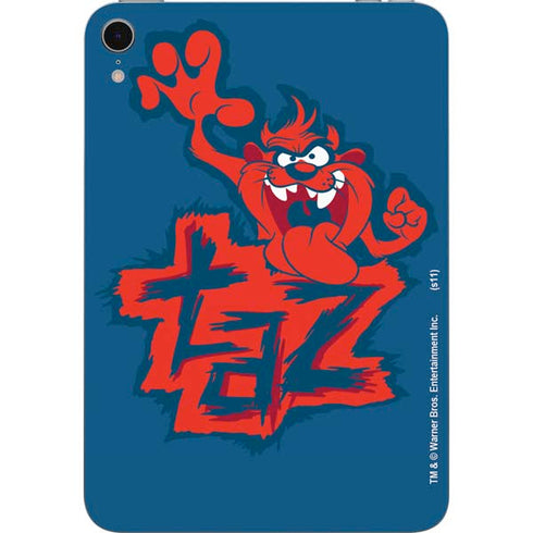Looney Tunes Tasmanian Devil Blue Apple iPad Mini Skin