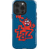 Looney Tunes Tasmanian Devil Blue iPhone 15 Pro Impact Case
