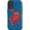 Looney Tunes Tasmanian Devil Blue iPhone 16 Magsafe Impact Case