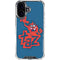Looney Tunes Tasmanian Devil Blue iPhone 16 Plus Clear Case