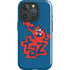 Looney Tunes Tasmanian Devil Blue iPhone 16 Pro Magsafe Impact Case