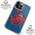 Looney Tunes Tasmanian Devil Blue iPhone 16 Pro Max Clear Case